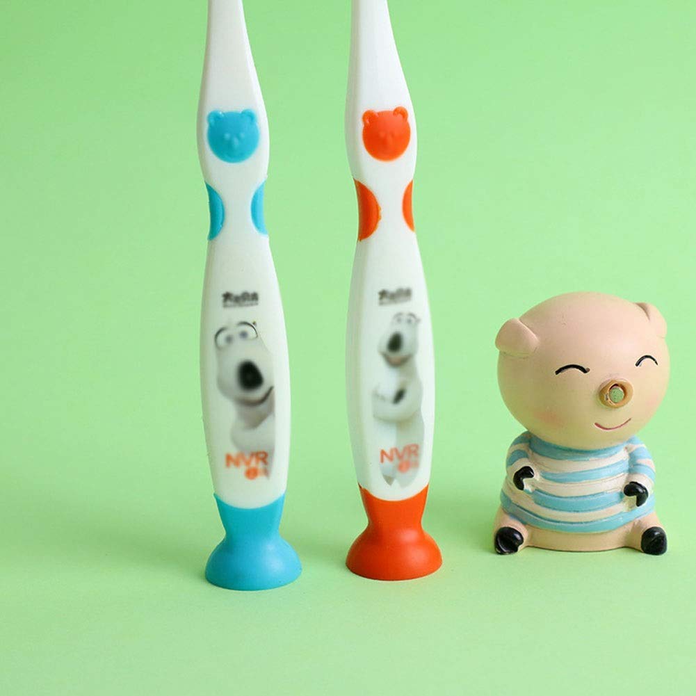 Cura Orale Spazzolino Nano per Bambini con 10000 setole, spazzolino Manuale per Gengive fragili, Confezione da 2 spazzolini per Bambini dai 2 ai 6 Anni Regalo
