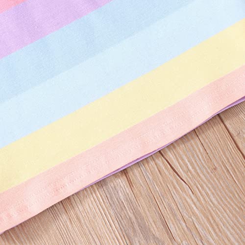 Girls Boys Short Sleeve T Shirts Kids Summer Oversized Tops Toddler Striped Crewneck Basic Tees Toddler Under Shirts4