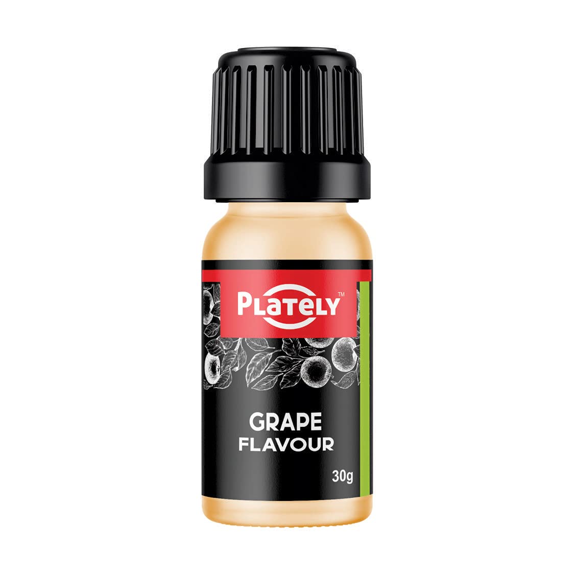 Plately - Grape - Food Flavour Essence for Baking Cakes, Cookies, Chocolates, Ice Creams, Desserts, 30g