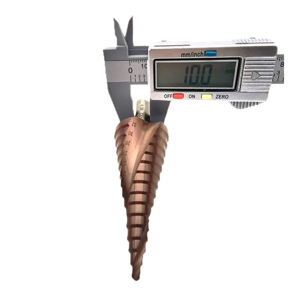 1pcs m35 cobalt grad per trapano bit di trapano HSS conico conico a spirale groove gambo per acciaio inossidabile,4-32mm
