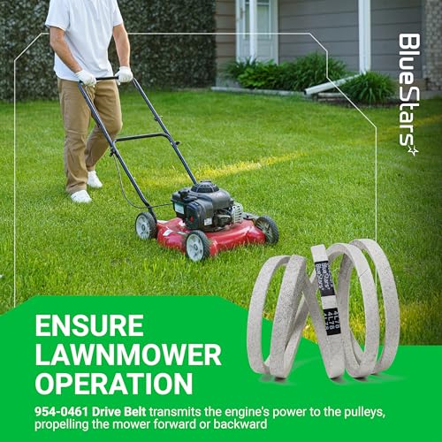 BlueStars 954-0461 Drive Belt - Compatible with Cub Cadet LT1018 LT1022 LT1024 LT1042 LT1045 LT1046 and More - Replaces 754-0461 OCC-754-0461... - Image 2