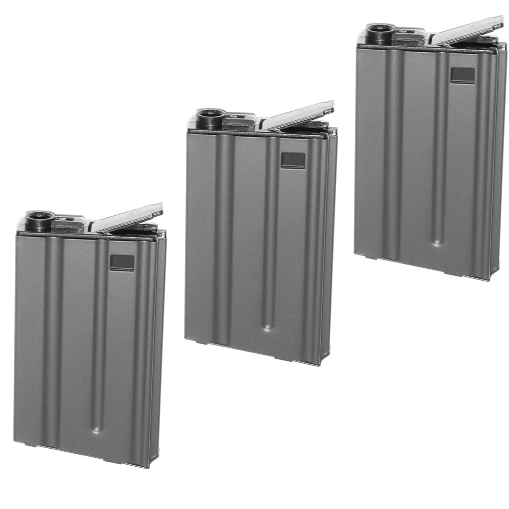 Airsoft Softair Teile CYMA 3pcs 190rd M16VN Hi-Cap Magazin für APS CYMA D-Boys JG Golden Eagle E&C G&P ICS Classic Army Tokyo Marui M4 M16 AEG Grau