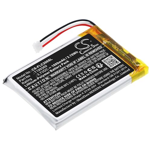 Tingen 1000mAh Battery Replacement for C2 C3 T199369 (3.7V)