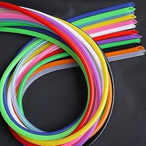 Bclla Zkenshan-Pure Siliconen Tubing Kleurrijke Flexibele Siliconen Buis ID 3 mm X 5 mm OD Voedselkwaliteit Niet-giftige…