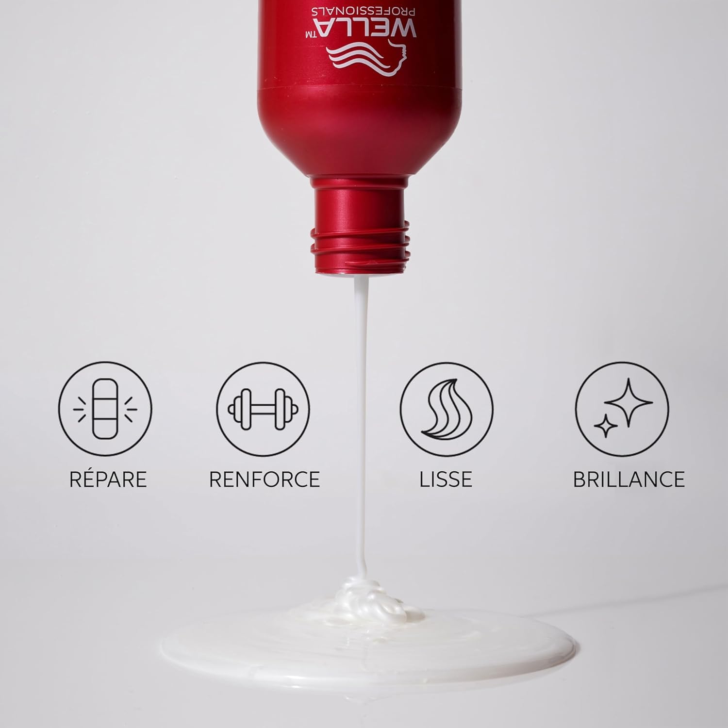 Wella Professionals Ultimate Repair Shampoing léger pour cheveux abîmés, Après-shampoing nourrissant et Soin Protecteur sans Rinçage, Protection contre tous les types de dommages - 1L + 500ml + 140ml