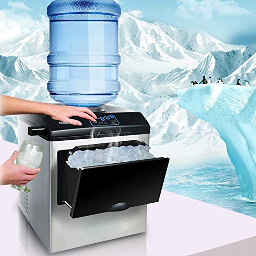 SUM Eismaschine + Kaltwasserspender - 25 kg EIS in 24 Stunden - Aufsatz-Eismaschine - Neues kompaktes Modell - Keine… – Bild 4