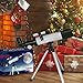 ToyerBee Telescope for Kids, Astronomy Kids Telescope with 3 Eyepieces, Compass & Tabletop Tripod, Portable Refractor Telescope for Astronomy Beginners, Great STEM Space Toys Gift for Kids to See Moon