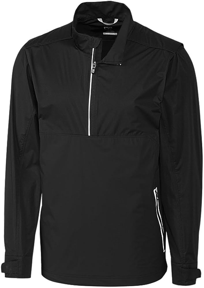 Cutter & Buck Men's Weathertec Waterproof Lightweight Fairway Half Zip