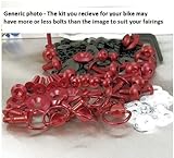 BST BOLT Aluminium Fairing Kit Daytona 955i 97-98 1/4 de Tour (49 Pieces) (Red)