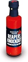 Scovilla´s Finest REAPER´S KNOCKOUT 100ml | Extrem scharfe Chilisauce mit Carolina Reaper | Extreme Hot Sauce | 100% natürliche Zutaten