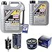 Produktbild QR-PARTS 69410279 Filter Set Inspektionspaket 6 Liter Liqui Moly Motoröl Top Tec 4100 5W-40 SCT Germany Kraftstofffilter Ölfilter
