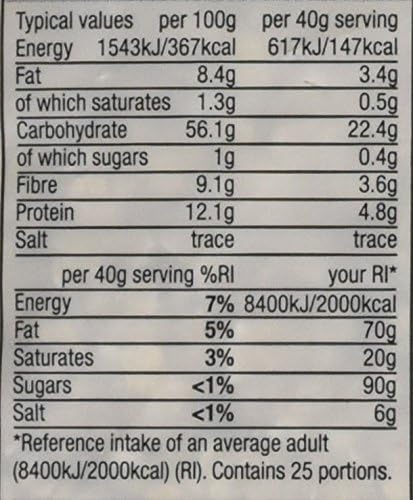 Morrisons Savers 1kg Porridge Oats - Healthy Breakfast Choice - Image 4