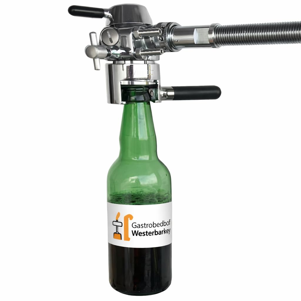Gegendruckabfüller zum Schaumlosen Abfüllen von Bier aus Fässern in Flaschen