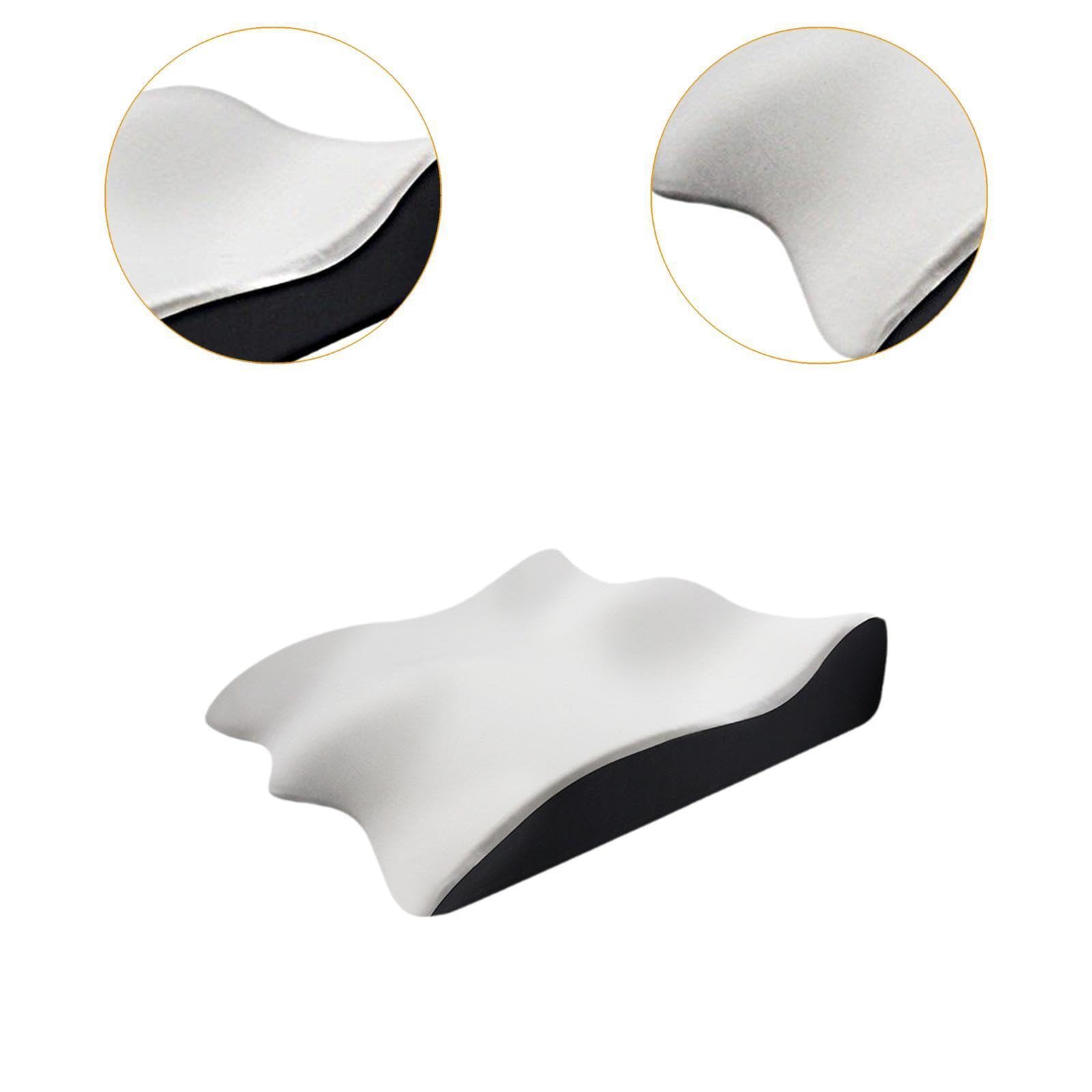 Cuscino poggiapiedi in memory foam di qualità, cuscino per elevazione gambe, per chi dorme di lato e ha bisogno di maggiore comfort e supporto per le