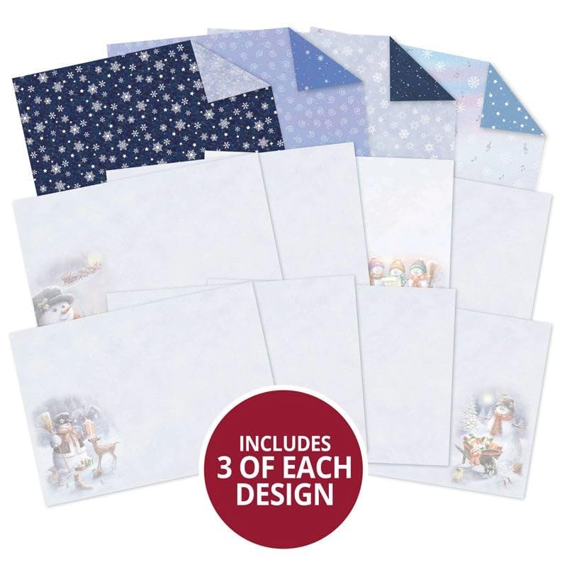 Hunkydory Crafts Frosty & Friends Inserts & Papers