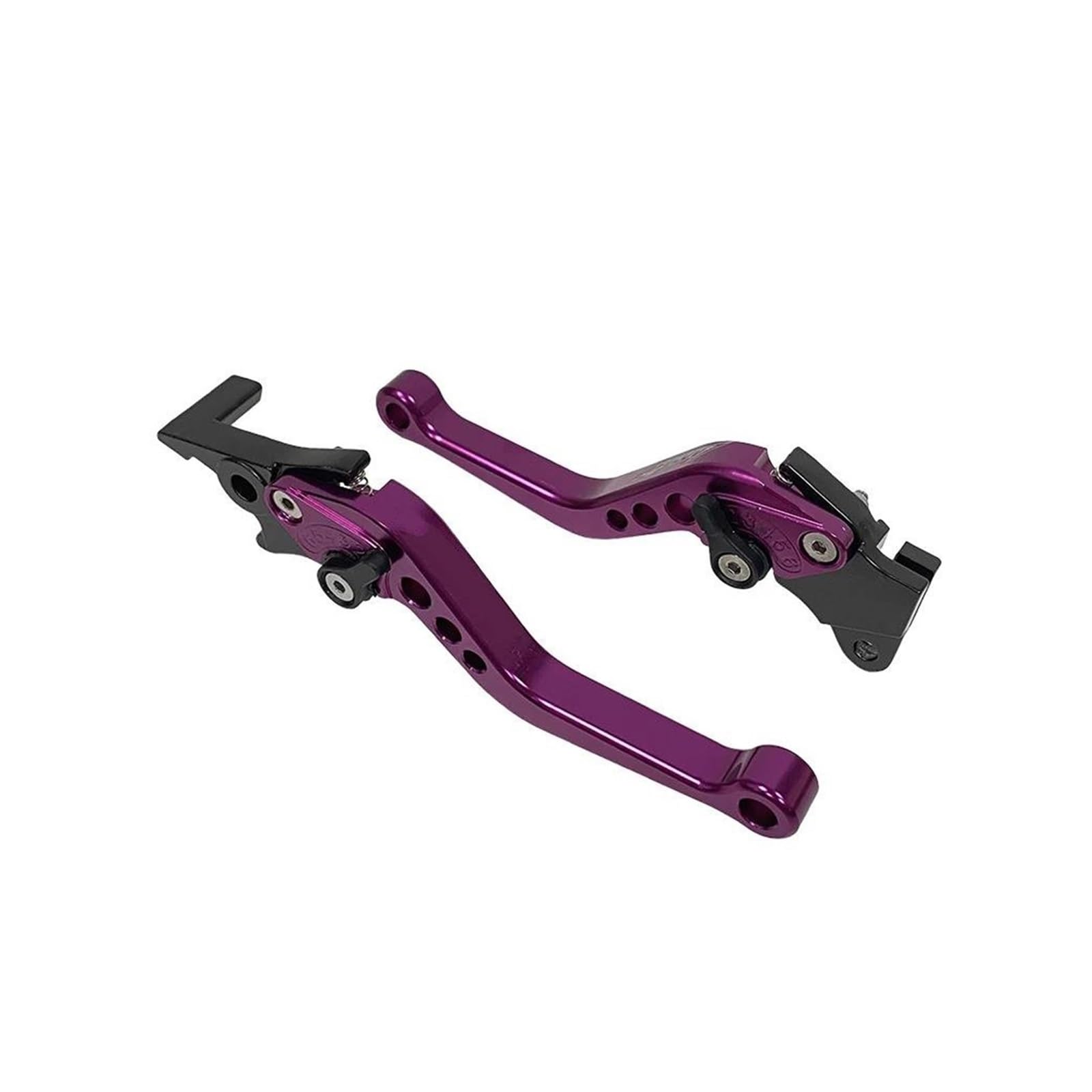 MBPBVRVAF Handlebar Clutch Brake Universal CNC Motorcycle Clutch Brake Levers Accessories Modified Horn Adjustable Hand Drum Lever GY6 Modification Adjustable Clutch Leve(B)