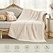 Amélie Home Chevron Chenille Knit Throw Blanket for Couch, Cozy Texture Decorative Soft Blanket for Sofa & Chair, 50