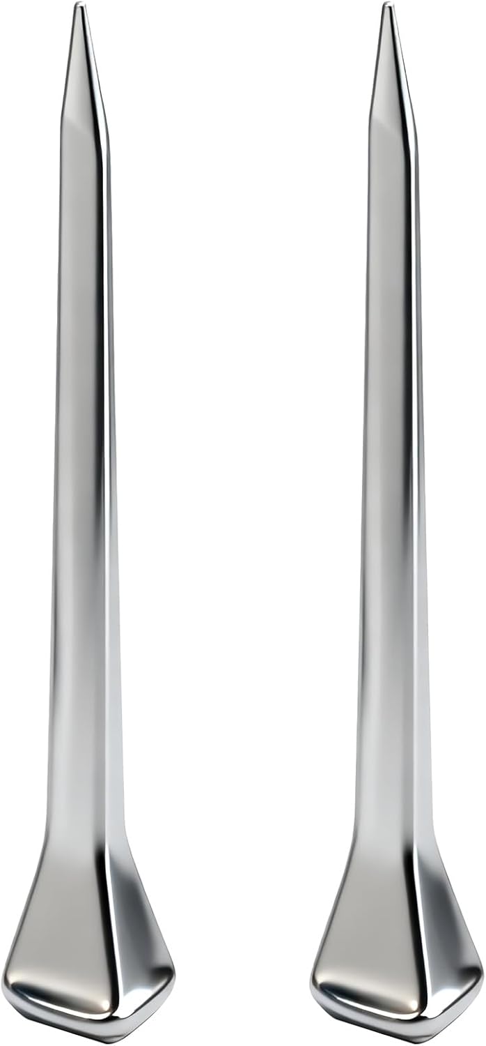 250 Pcs E5 Horseshoe Nails (2 Inch), Stainless Steel Horse Hoof Nails for Securely Fastening Horseshoes, Ideal for Equestrian Sports and Crafts