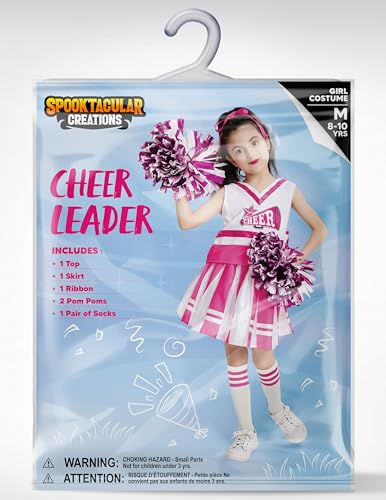 Disfraz de Animadora para Niñas Talla Mediana miniatura 7