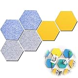 ✿No es Necesario Perforar: Al instalar el tablero corcho hexagona, simplemente retire la cinta y péguela firmemente en la pared lisa, ¡no es necesario perforar! Después de un uso repetido, el tablero de anuncios no se dañará, la viscosidad es estable y nunca permanecerá, la combinación se puede ajustar en cualquier momento y en cualquier lugar.