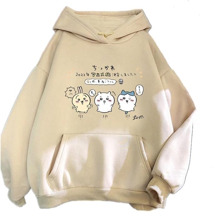 Anime Couple Print Women?s Hoodie ? Long Sleeve Winter Pullover with Front Pocket, Soft Fleece Lined Sweater for Girls & Ladies-image-39