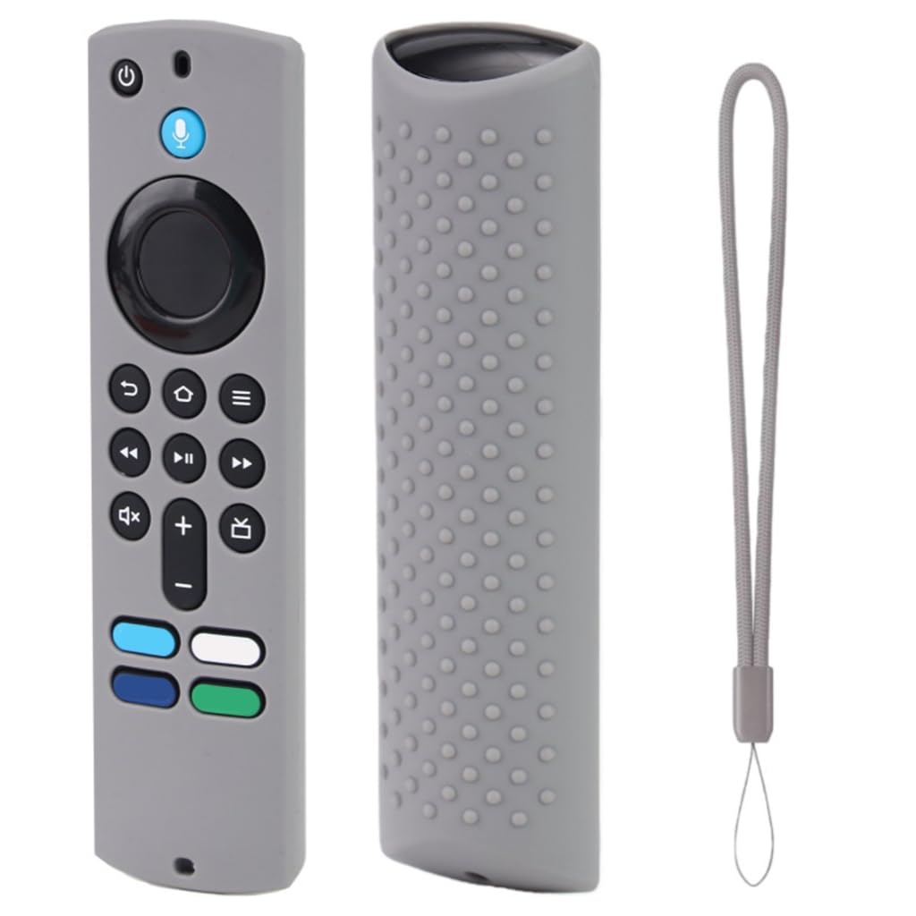 Tsophreniq Silicone Remote Cover Shockproof Design AntiScratch NonSlip Grip for Stick 3rd Gen/4K Remote Shell Cover