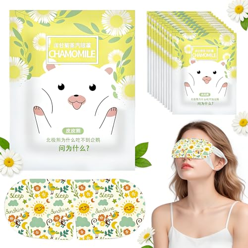 Masques auto-chauffants pour les yeux pour soulager la fatigue après le travail