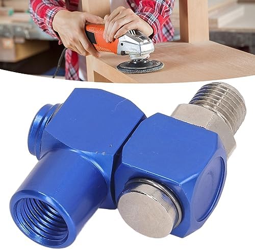 4PCS 1/4 Inch NPT Swivel Air Hose Connector 150PSI for Pneumatic Tools Compressor Systems