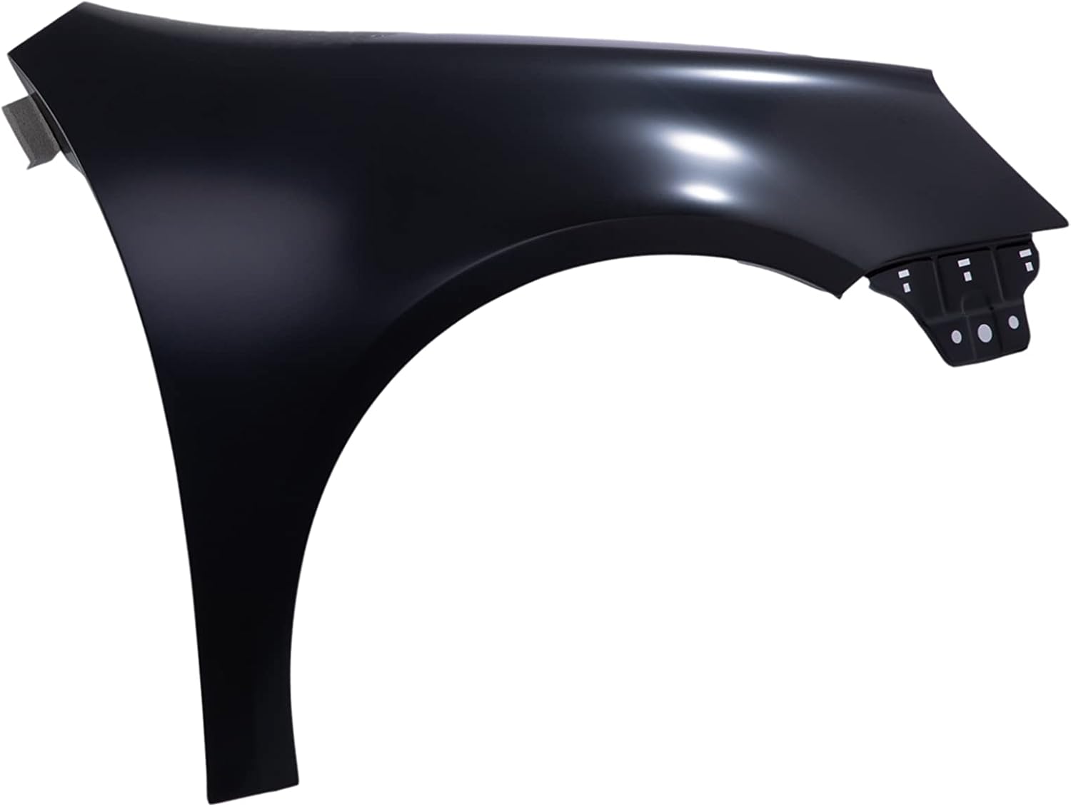 CarPartsDepot Front Quarter Panel Right Passenger Side Fender W/O Side Lamp Hole Compatible For 2006-2009 Volkswagen GTI/Rabbit & 2006 Volkswagen Golf VW1241137 1K6821022A