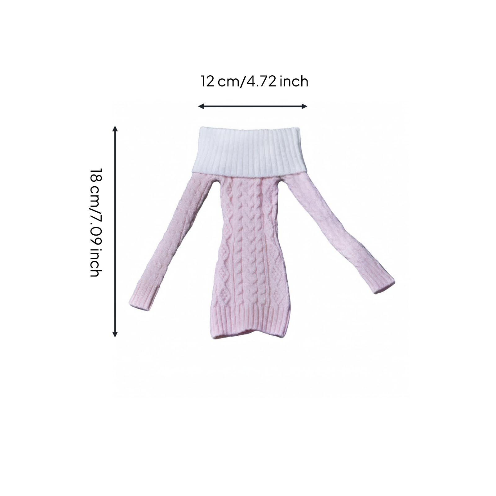 Maglione per BJD Moderno Giocattolo , Rosa