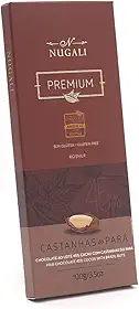 Tablete Chocolate ao Leite com Castanhas do Pará - 100g