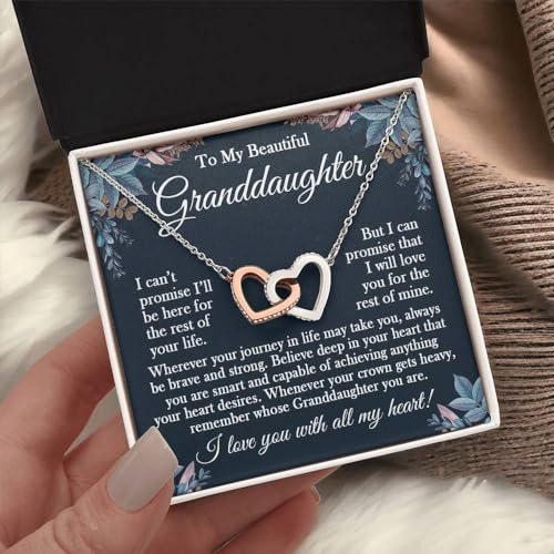 Granddaughter Necklace - Gifts From Grandma & Grandpa, Birthday & Christmas4