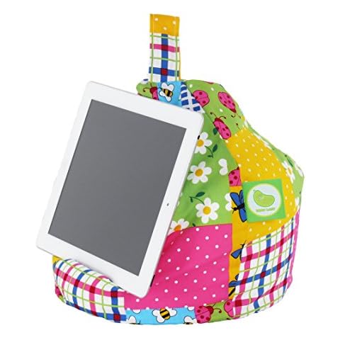 Bean Lazy iPad, eReader & Book Mini Bean Bag Fits All tablets and eReaders - Patchwork Cover