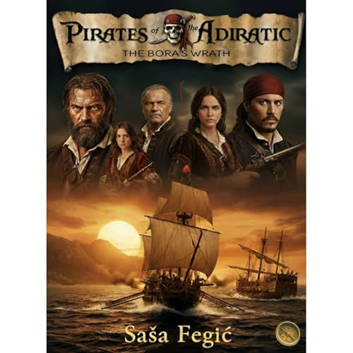 Pirates of the Adriatic: The Bora’s Wrath Audiolibro Por Sasa Fegic arte de portada