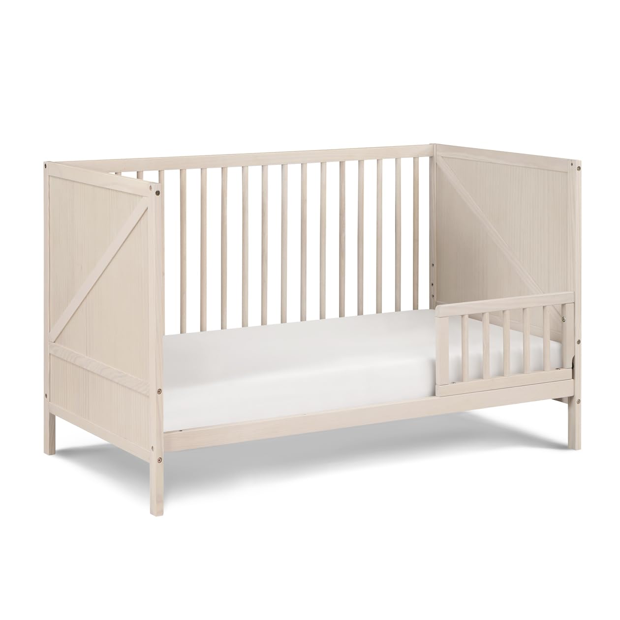 Suite Bebe Pixie Zen 3-in-1 Crib in Washed Natural