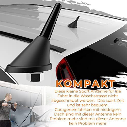 Navitec24 - Antenna corta universale di ricambio