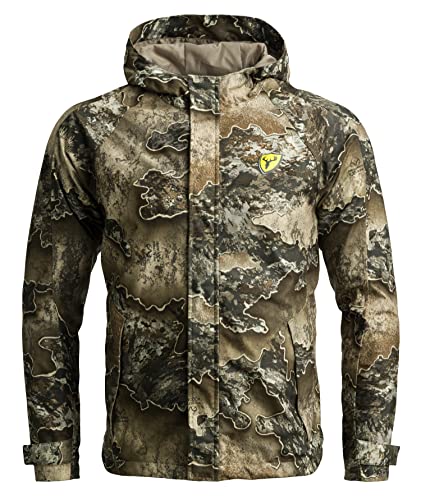 Image of SCENTBLOCKER Men's Lightweight Waterproof Breathable Camo Rain Jacket