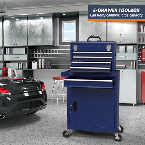 Rolling Tool Chest with Drawers