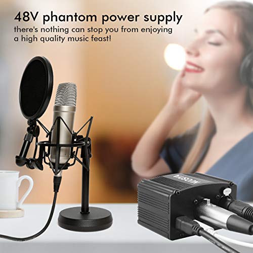 Alimentazione Phantom 48V Neewer - Per Microfoni A Condensatore, Con