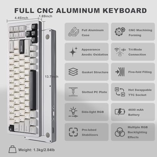 YUNZII AL71 メカニカルキーボード の商品画像 1