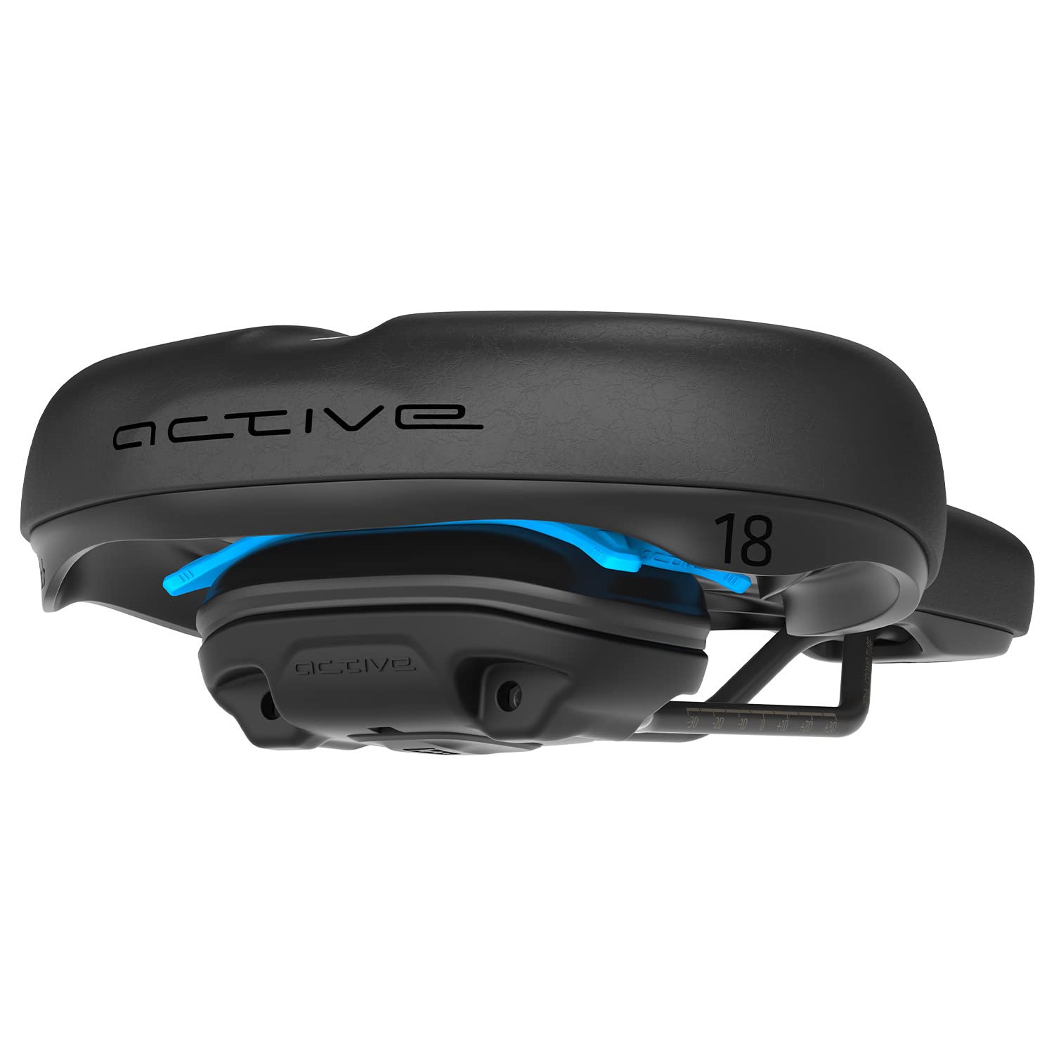 621 M-D Active 2.1, City & Comfort siodełko rowerowe SQlab, czarne