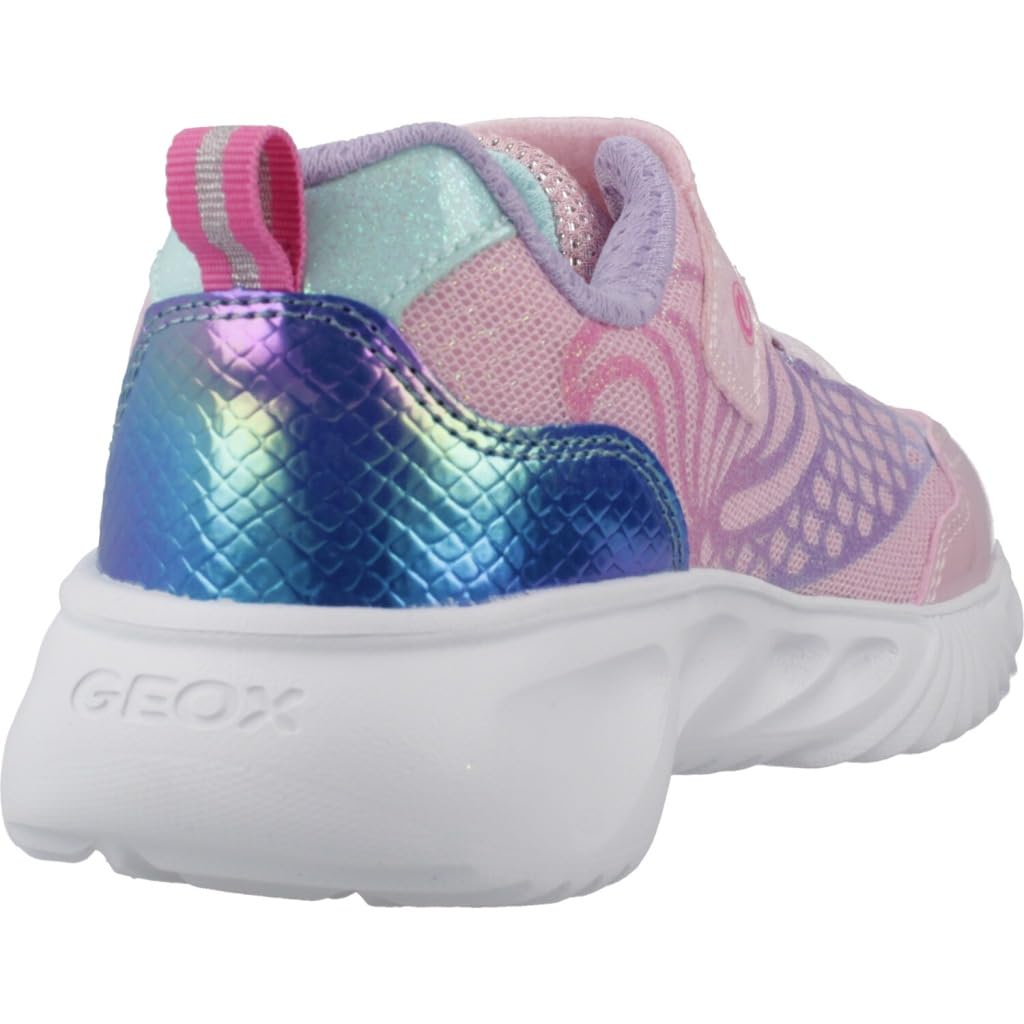 Geox J Assister Girl A, Sneakers para Niña