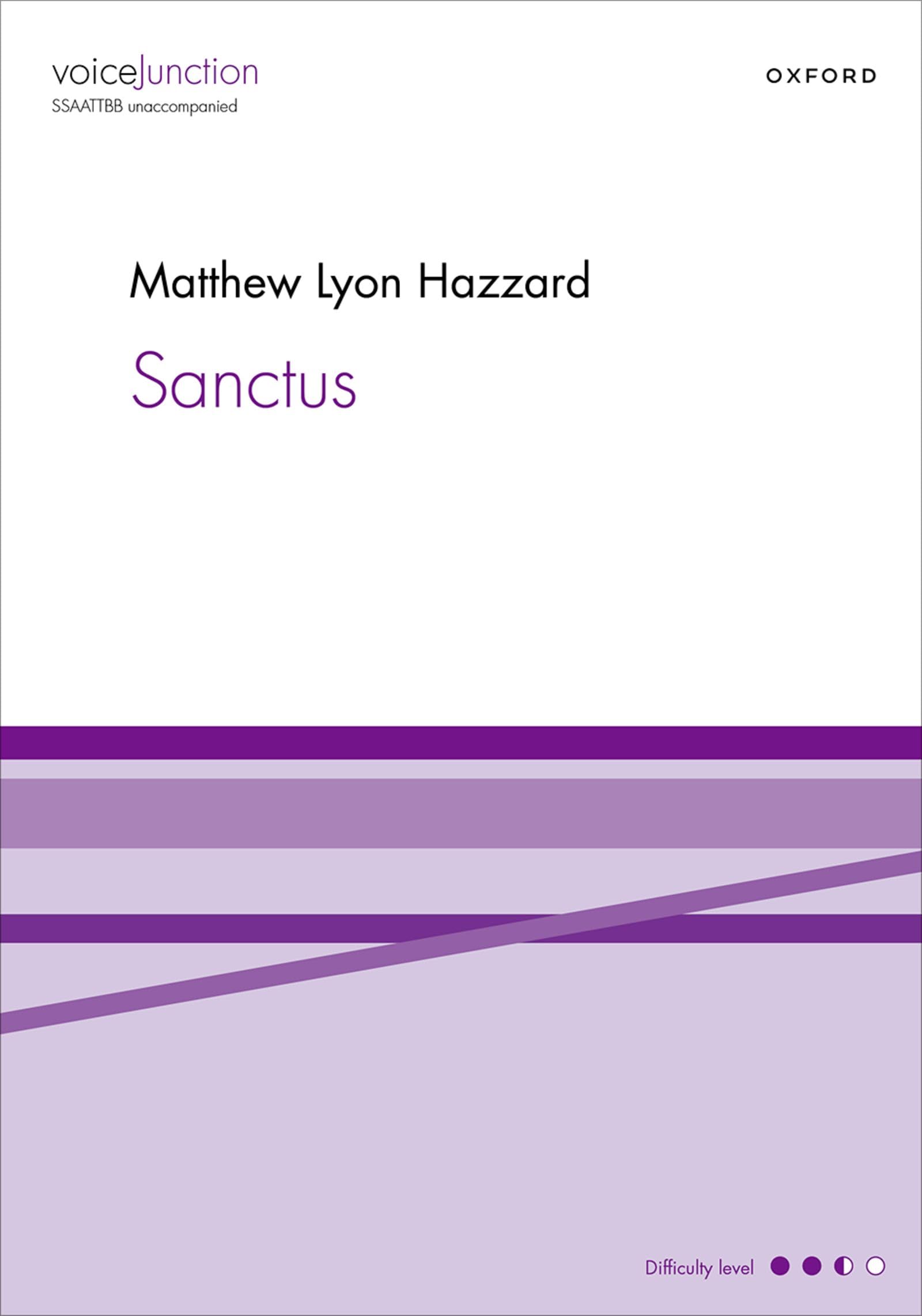 Sanctus: Vocal score (Voice Junction)