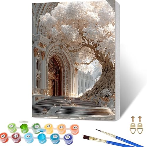 �������G �z���t�� ��, DIY ���G �L�����o�X ���z, Paint by Numbers for Adults �y�C���g�o�C�i���o�[, �����h��G �܂� �A�N�����y�C���g������ �u���V, �K�؂� ��l ���S��, �M�t�g ����, �ƒ��I�t�B�X�̕Ǒ���,