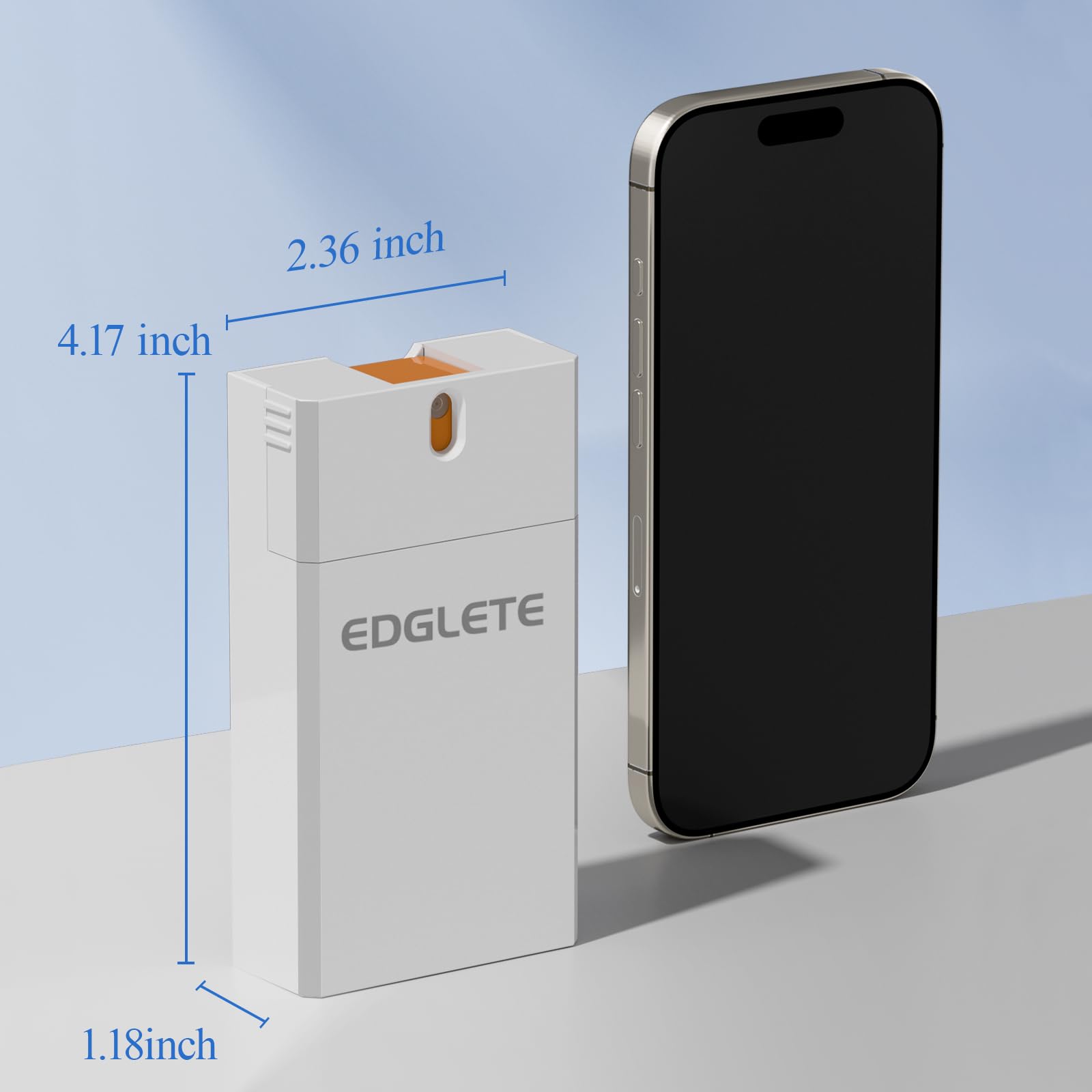 Edglete Zestaw do czyszczenia ekranu ekranu komputera do telefonu, laptopa, iPada, tabletu, monitora, MacBooka TV i urządzeń elektronicznych, spray do wielokrotnego napełniania 60 ml i ściereczka z