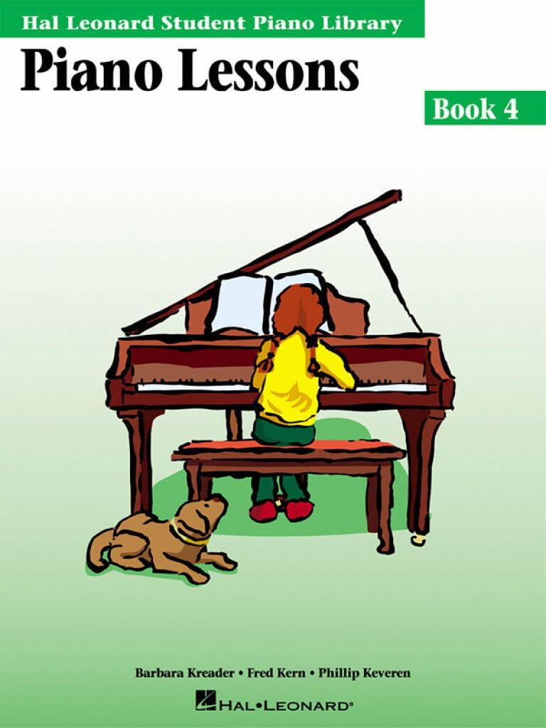 Piano Lessons Book 4 - 9780793586219