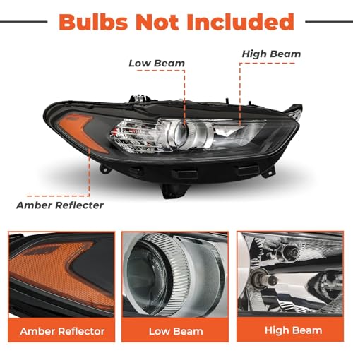 labwork 2013–2016 Ford Fusion Headlights | OEM Projector Replacement - Image 5