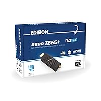 EDISION NANO T265+ Dongle Decoder Digitale Terrestre 2024 Decoder DVB