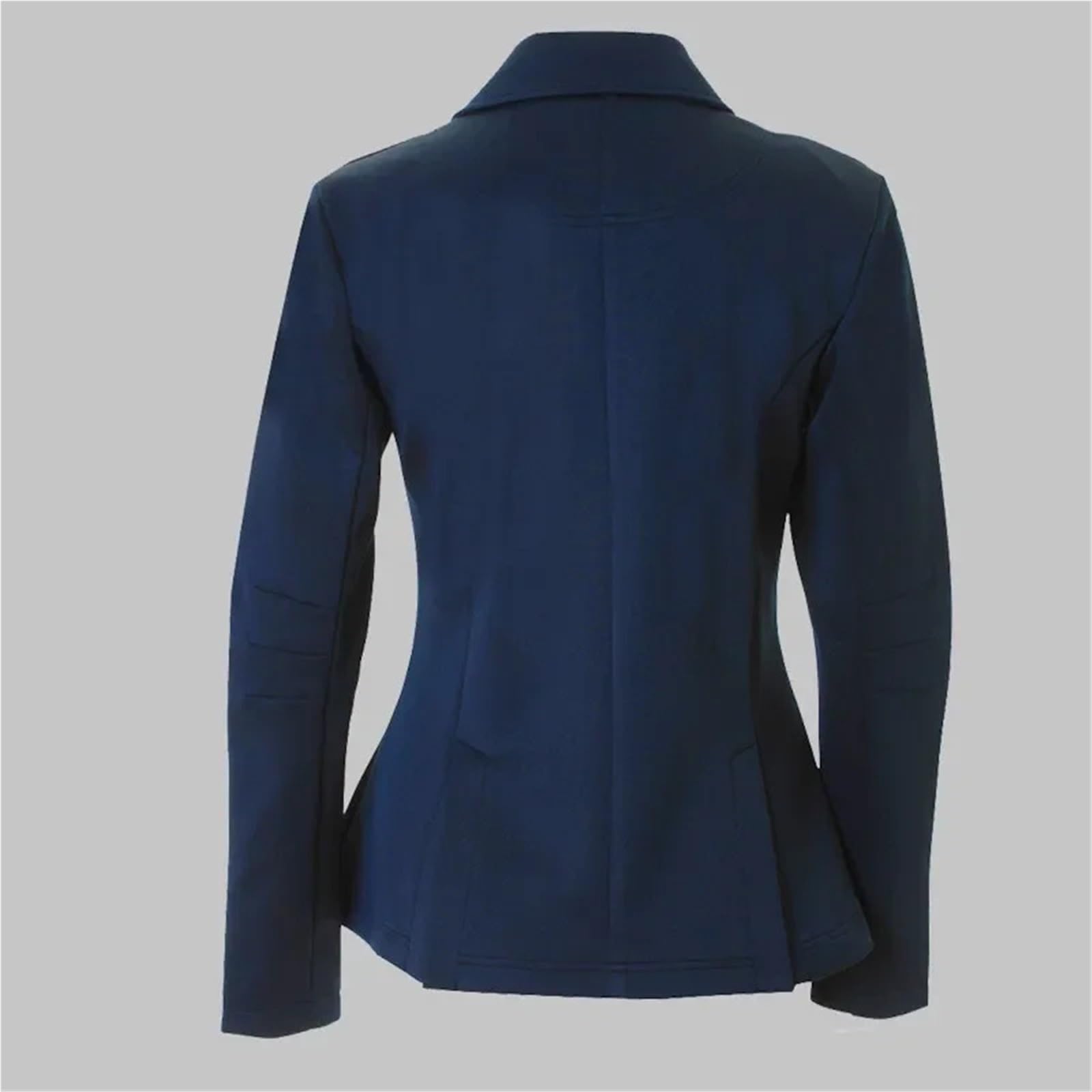 Chaqueta de equitación for mujer, blazer manga larga, estilo ecuestre, modesta, ideal for deportes ecuestres profesionales Para EquitacióN(Black color,36)