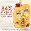 Garnier Whole Blends Honey Treasures Repairing Shampoo, Conditioner + Miracle Nectar Leave-In Set for Dry, Damaged Hair (3 Items), 1 Kit (Packaging May Vary)